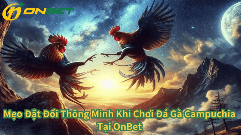 Mẹo Đặt Đổi Thông Minh Khi Chơi Đá Gà Campuchia Tại OnBet